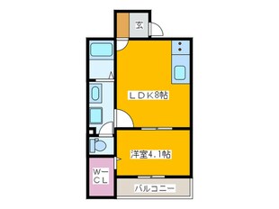 ＡＬＥＧＲＩＡ金岡の物件間取画像